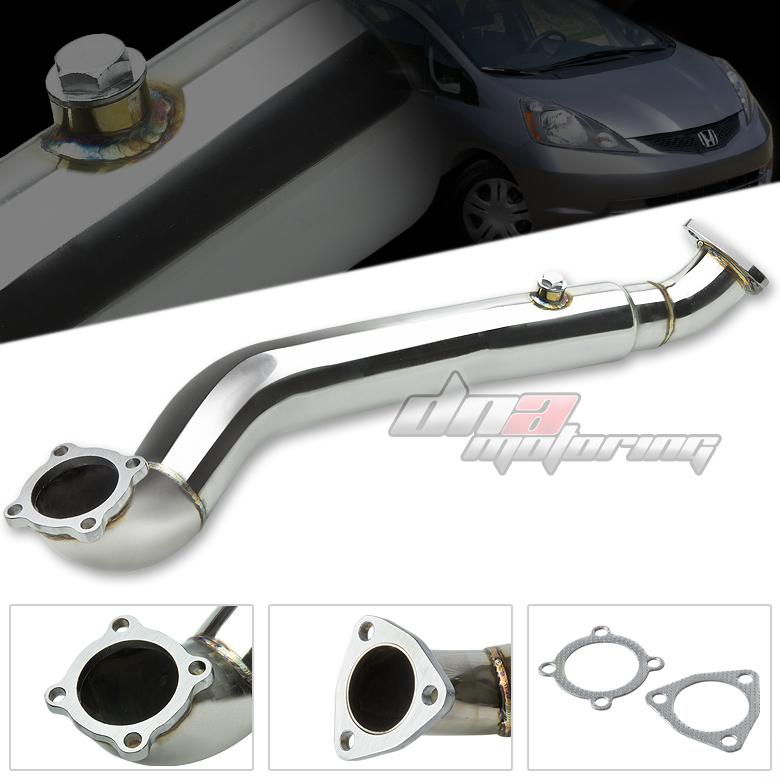 07-08 honda fit/jazz gd3 l15a1 stainless steel racing downpipe down pipe exhaust