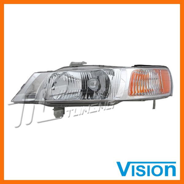 1999-2004 honda odyssey left headlamp ho2502114 lens body driver side wo bulb lh