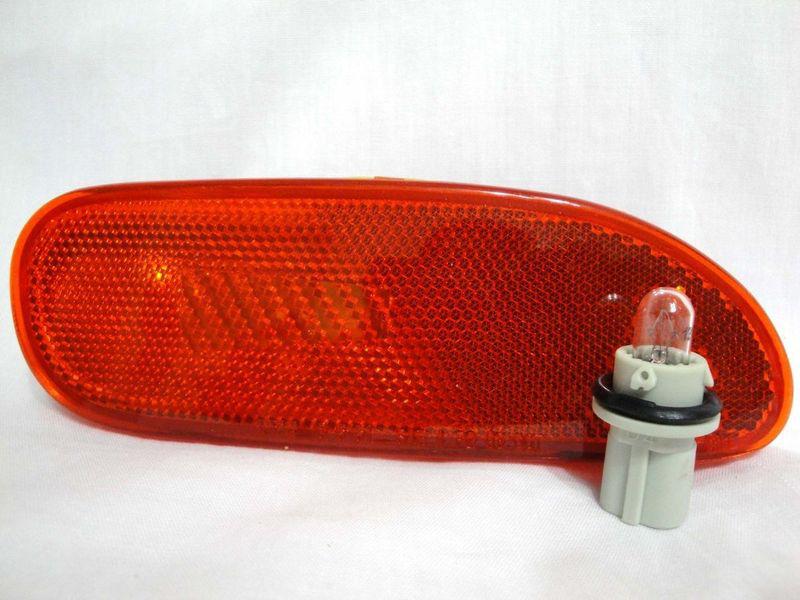 95 eclipse 95 eagle talon corner front side marker signal park lamp r w/bulb new