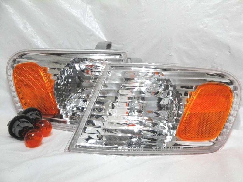 Toyota 01 02 corolla corner turn signal parking light lamp rl h one pair new