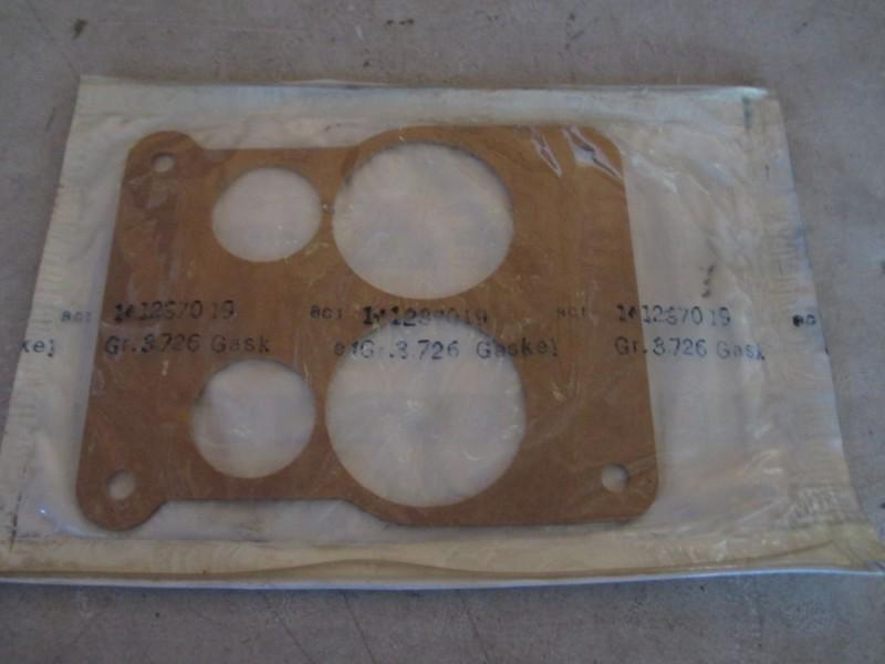 1237019 / 1231920 4bc carb gasket 1969-1970-1971 buick, riviera skylark gs nos