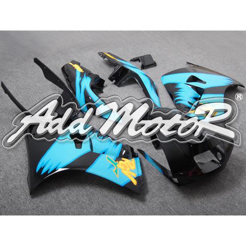 Fit rgv250 vj22 91-96 cyan black abs fairing 21z39