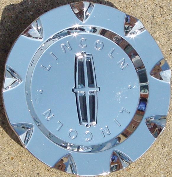 2010-2011 lincoln mkz chrome 3804 center cap for 17" rims part # 9h6c-1a096-ba