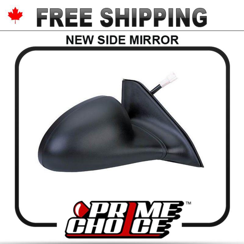 New electric power black passenger side view mirror for ford escort right door