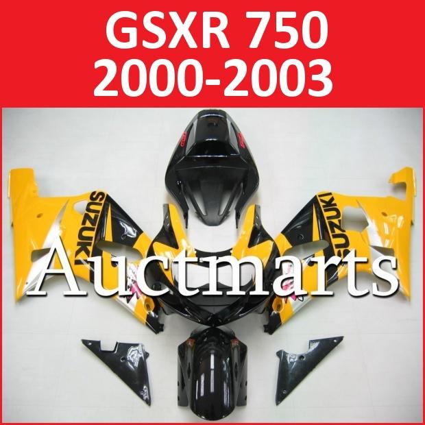 Fit suzuki 00 01 02 03 gsxr 750 gsx-r750 2000 2001 2002 2003 fairing k1 b11 a11