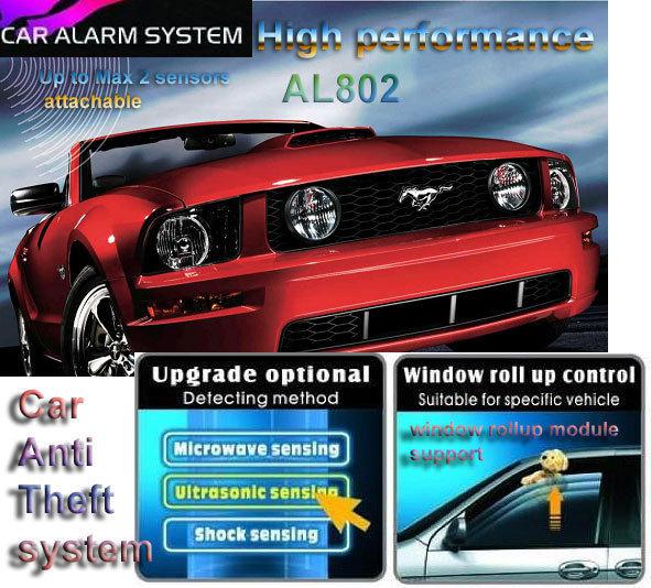 Auto car alarm keyless entry anti theft system 2 remote acura ford chevrolet bmw