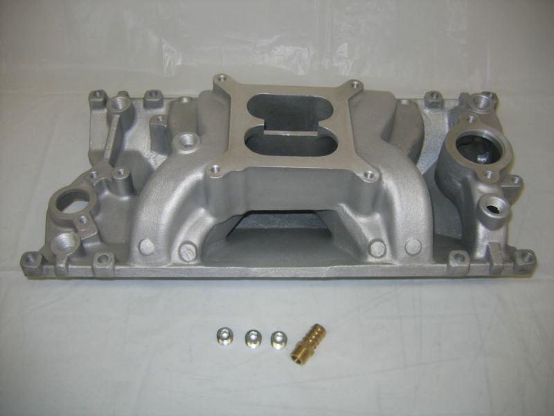 Small block chevy air gap intake manifold sbc vortec