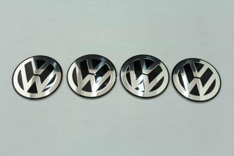 55mm wheel center hub cap emblem decal sticker for vw jetta golf bettle passat