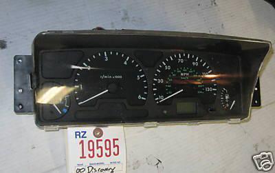 Land rover 00 discovery instrument cluster gauges 2000 gauges speedometer