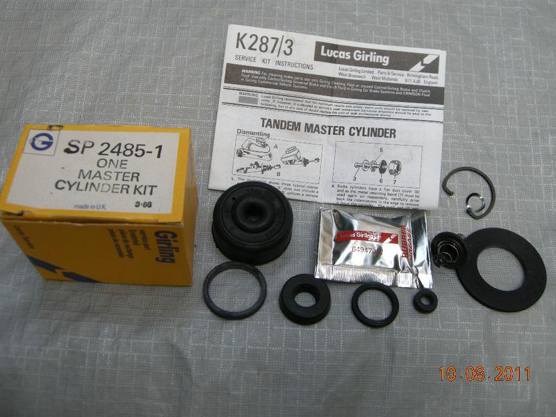 Lotus cortina, elan, europa, marcos,gilbern, viva gt  master cylinder kit -  new