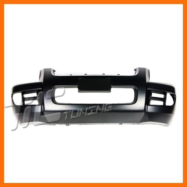 Front bumper cover ki1000130 wo luxury & no flare hole for 05-07 kia sportage lx