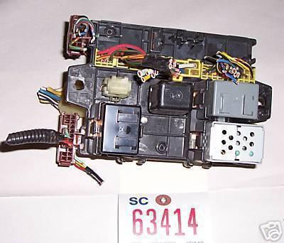 Honda 86 accord fuse/relay block 1986