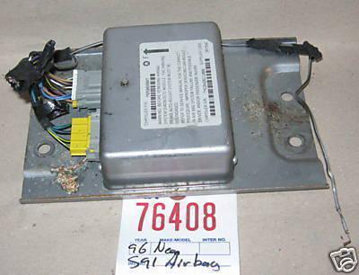 Dodge 96 neon airbag control module air bag 1996