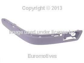 Mercedes w210 (00-02) impact strip front bumper left oem lh energy absorber stop