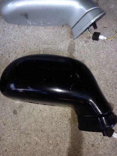 3000gt stealth passenger side mirror black not heated 