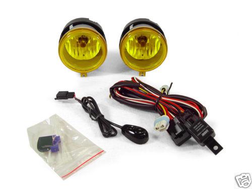 Fast ship 2008-2009 dodge avenger & 2006-2008 charger yellow foglights fog light