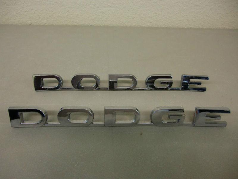 Mopar dodge truck fender emblems 1961 1962 1963 1964 1965 1968 1967 2221712  