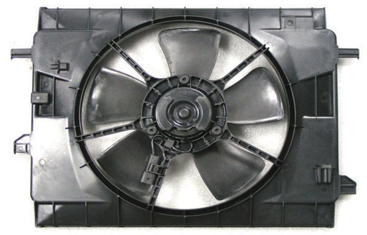 Depo ac condenser radiator cooling fan assembly 06-08 chevy hhr 2.2l 2.4l l4