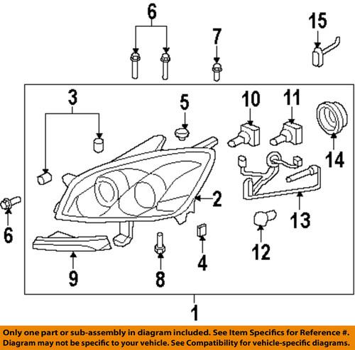 Gm oem 1999437 headlight bulb-high beam bulb