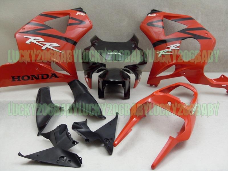 Universal fairing for cbr900rr cbr954rr cbr 954 rr 2002 2003 02-03 black red