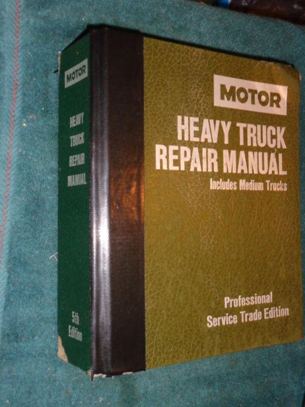 1977-1988 motors medium / heavy duty truck shop manual / mack peterbuilt volvo+