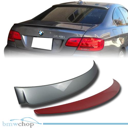 Painted bmw e92 2dr a type roof + performance p type trunk boot spoiler 07●