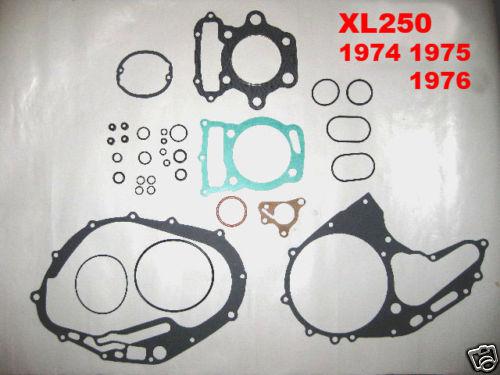 Vintage honda xl250 gasket set! 1974 1975 1976 250 motorcycle!