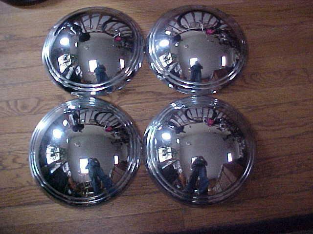 Hudson  studebaker  lincoln hot rod hup caps  wheel covers