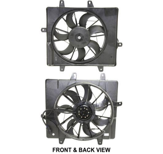 Buy 06-09 Chrysler PT Cruiser Radiator Condenser Cooling Fan & Motor ...