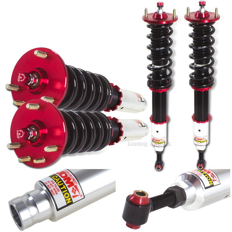 Accord tsx 32 ways adj coilovers suspension mono tube shock cl9 k24a2 absorbers