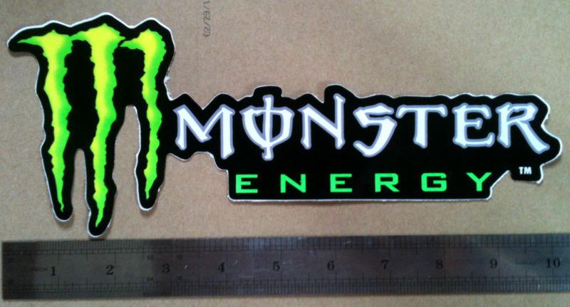  sticker 10" monsters racing atv motorcycle honda yamaha ktm hrc rockstar s304