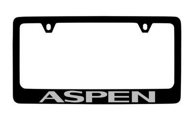 Chrysler  license frame factory custom accessory for aspen style 3