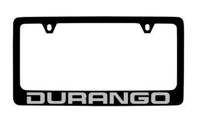 Dodge genuine license frame factory custom accessory for durango style 3