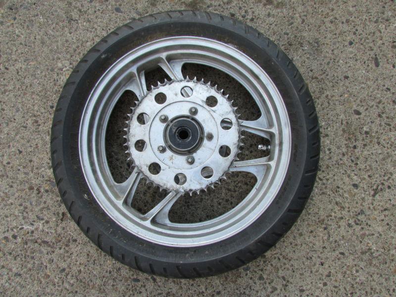 1987 gsxr1100 gsxr 1100 rear wheel rim tire hub