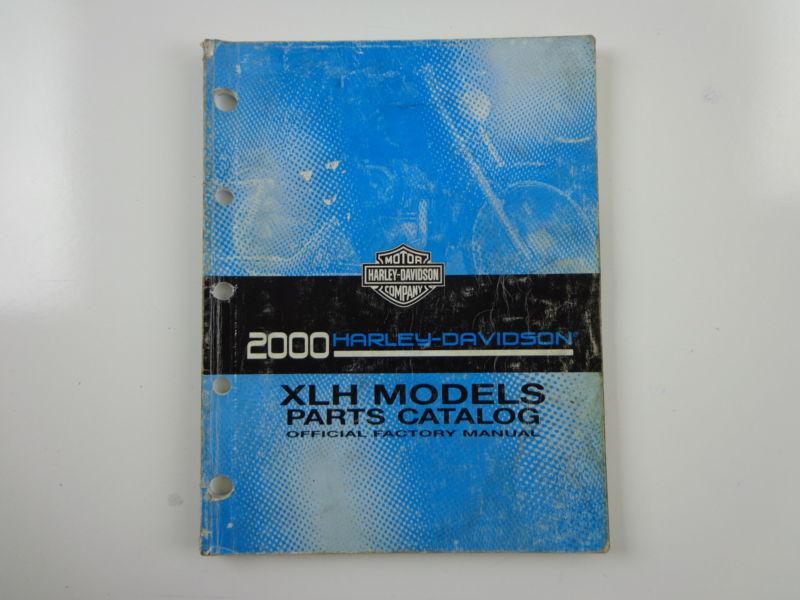 Harley davidson 2000 xlh sportster parts catalog 99451-00