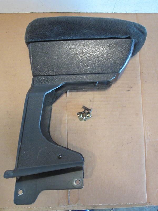 1990-1993 acura integra gsr gs ls armrest black ultra rare oem jdm