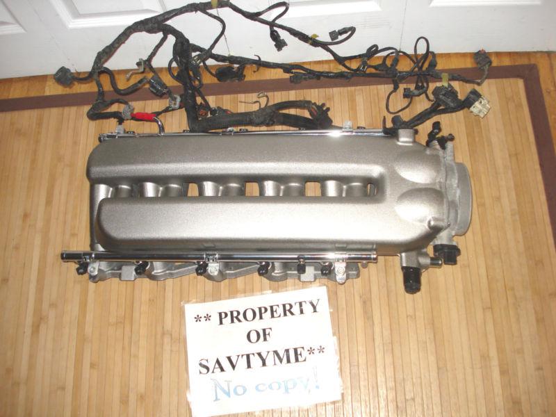 2005 dodge viper & ram srt v10 intake manifold, throttle body, injectors new