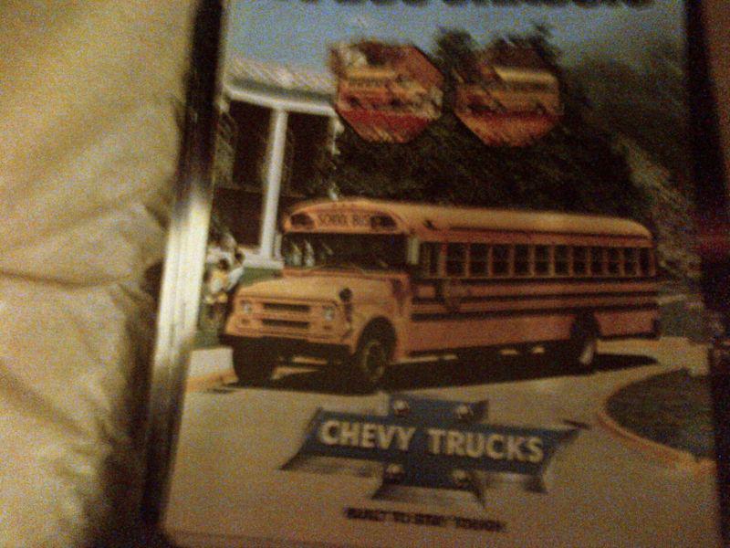 Lot of 41 1980  chevy bus chassis    brochures        -