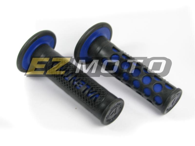 Universal hand grips for 22mm handlebar cbr gsxr 600 750 900 1000 yzf zx rr blue