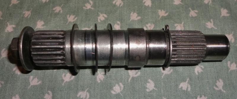 Honda  1983 cr250r - kick start spindle-kick start  shaft -discontinued by honda