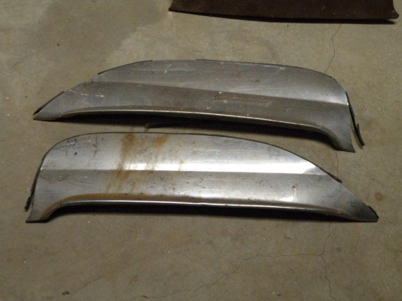 1963 ford galaxie fender skirts 427 fastback stainless steel 