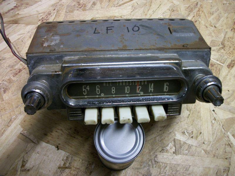 1961 62 ford radio 61 60