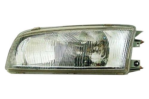 Replace mi2502114 - 97-01 mitsubishi mirage front lh headlight assembly