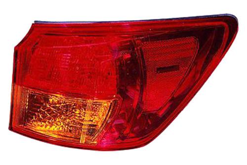 Replace lx2818108 - 2006 lexus is rear driver side outer tail light lens housing