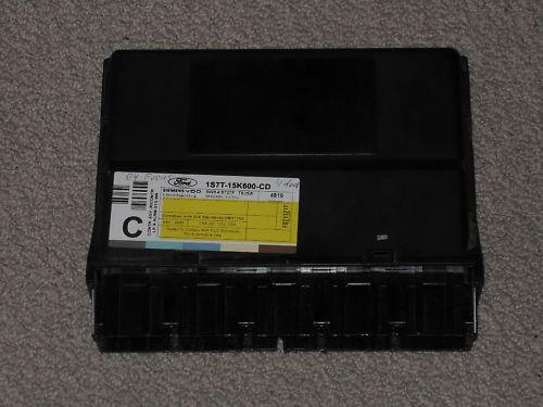 04 ford focus body control module gem 1s7t-15k600-cd