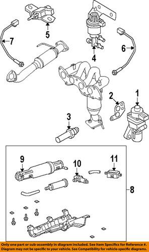 Mazda oem zzd118860 oxygen sensor