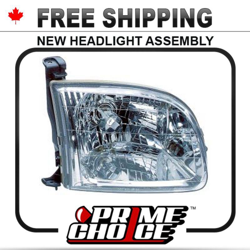 Prime choice new right passenger side headlamp headlight assembly replacement rh