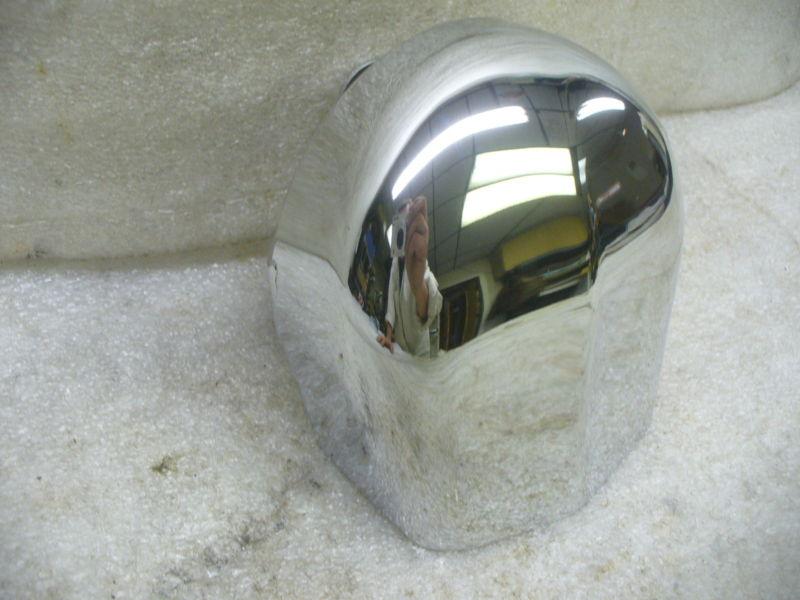 Harley softail/others chrome oem outer horn cover.