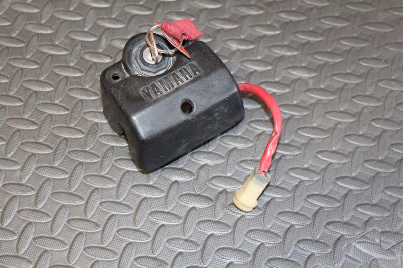 Yamaha banshee key assembly switch & plastic ignition 1987-1994 e-6