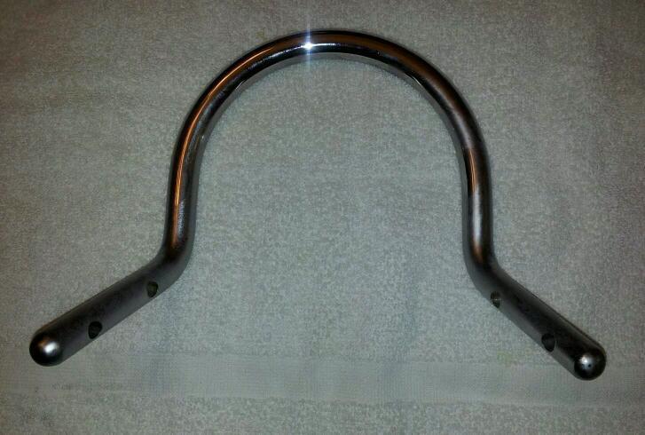 Harley vrod v rod vrsc chrome mini sissy upright fits the 180 base plate  x cond